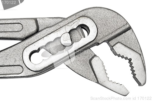Image of Gaspipe Pliers w/ Path (Close View)
