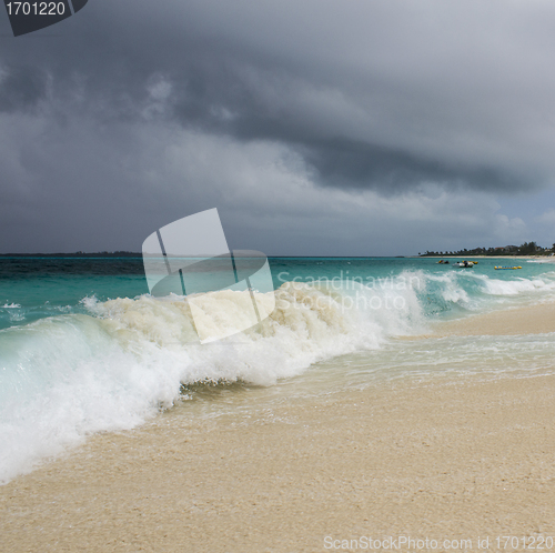 Image of Storm Approaching Nassau Beach, Bahamas