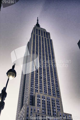Image of Urban Skyscrapers in Manhattan, New York City
