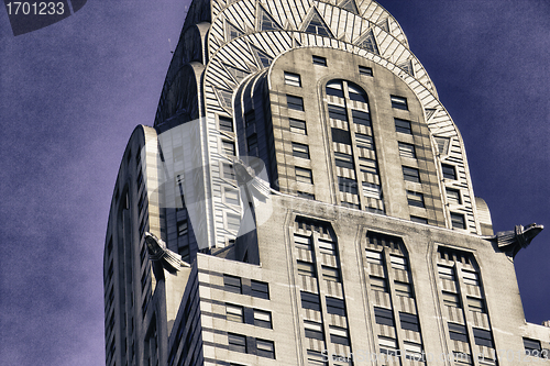 Image of Urban Skyscrapers in Manhattan, New York City