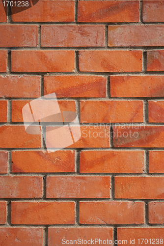 Image of Red brick wall texture