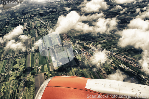 Image of Aerial view of Thailand Countryside