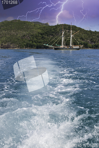 Image of Storm over Whitsunday Islands