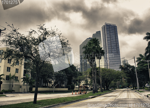 Image of Streets and Buildings of Miami, Florida