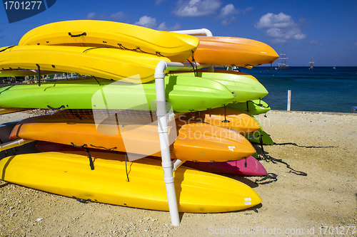 Image of Surf Colors on a Sandy Beach