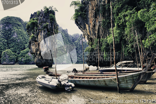 Image of Beautiful Nature and Vegetation of Thai Island