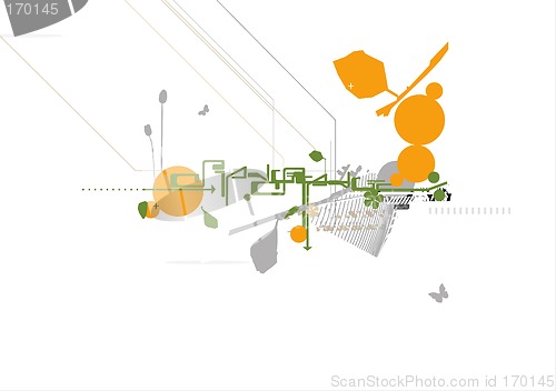 Image of abstract  background