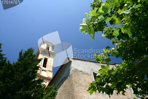 Image of church  in corsica