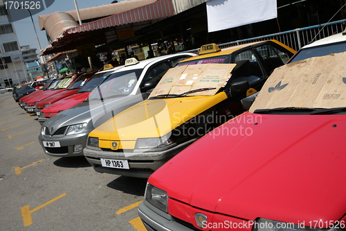 Image of Parked cars