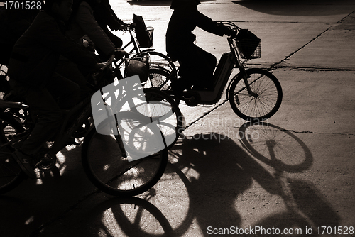 Image of Biking in bejing