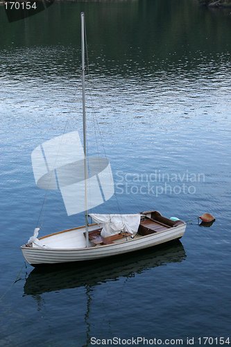 Image of Sailboat, docked