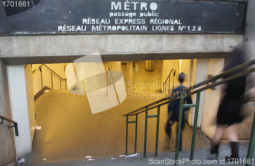 Image of Metro in Paris