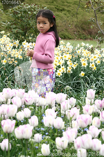 Image of child flower