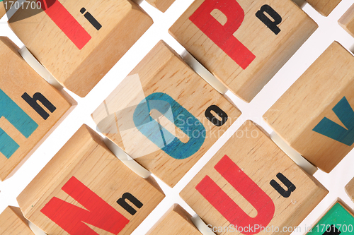 Image of alphabet