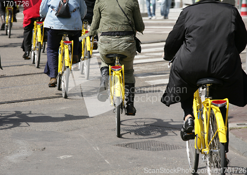 Image of Bikes in Amsterdam