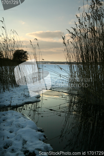 Image of winter lake