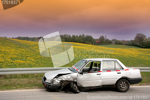 Image of car crash