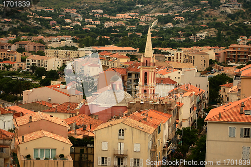 Image of church  in corsica