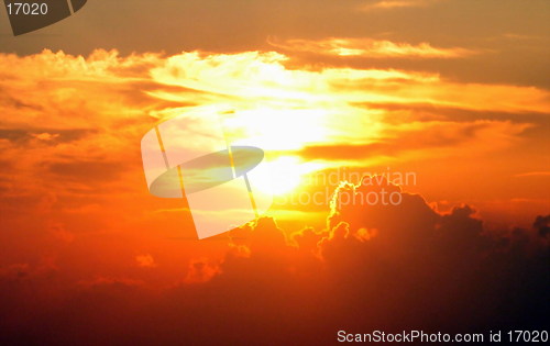 Image of Sunny clouds