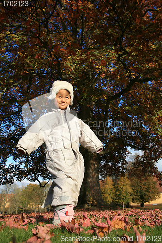 Image of child in winter