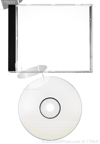 Image of Disc Labeling - Cover and Blank Disc (w/ Path)