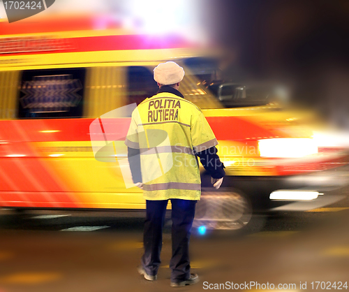 Image of  romanian police