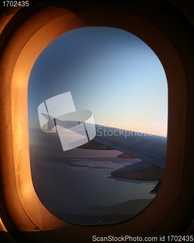 Image of Airplane wing