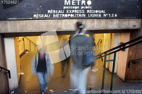 Image of Metro in Paris