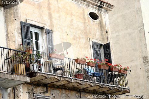 Image of corsican houses and buildings