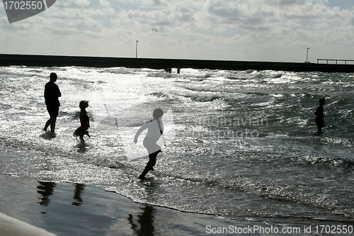 Image of beach activities