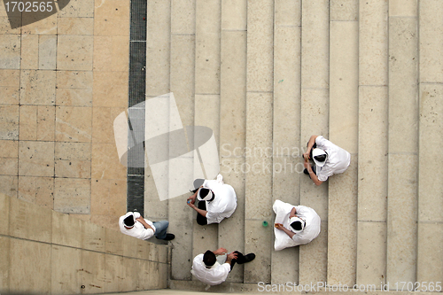 Image of restaurant staff in paris