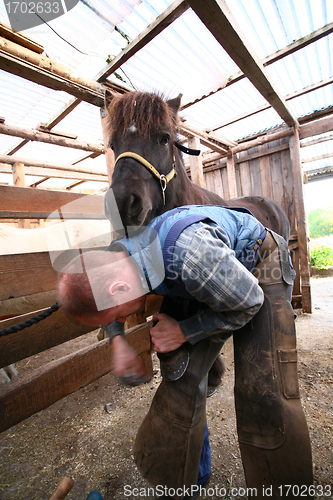 Image of Blacksmith at work