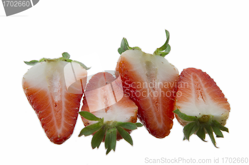 Image of Strawberries slices