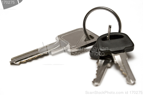 Image of Three Keys w/ Ring