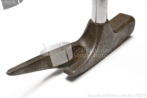 Image of Standing Metal Hammer (Close View)