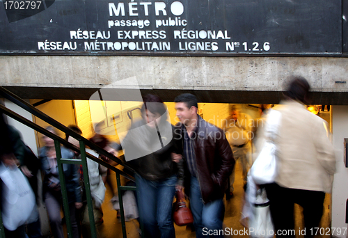 Image of Metro in Paris