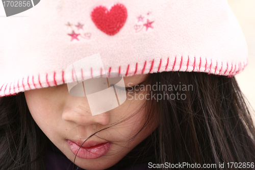 Image of cute child with hat