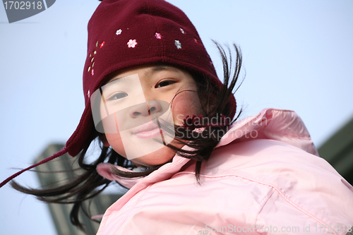 Image of cute child with hat