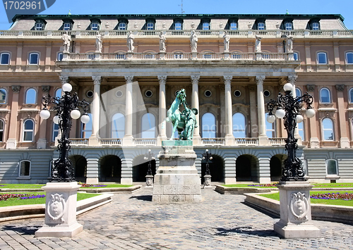 Image of Buda Castle in Budapest, Hungary