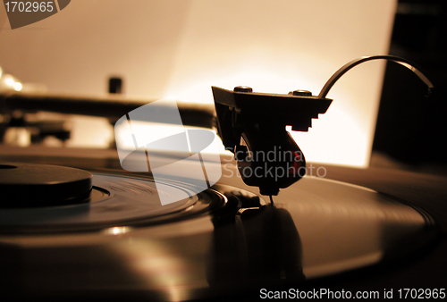 Image of record player