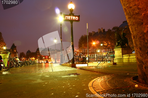 Image of Metro in Paris