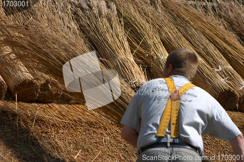 Image of house roof work