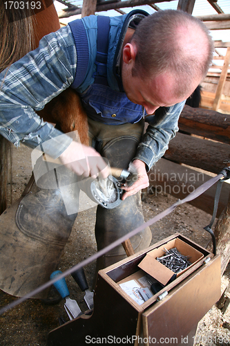 Image of Blacksmith at work
