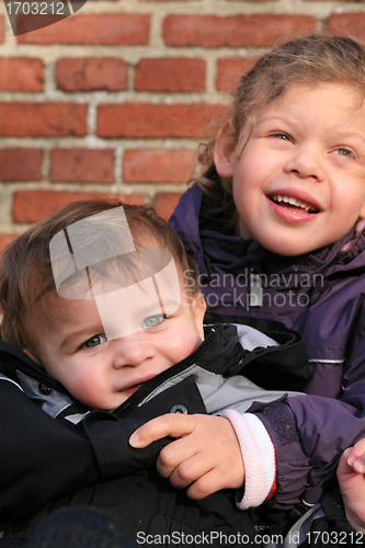 Image of brother and sister