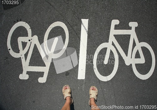 Image of Bike sign