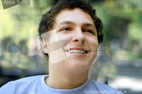 Image of Boy laughing