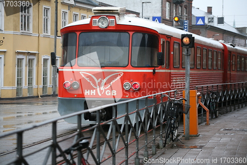 Image of winter train