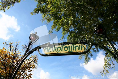 Image of Metro in Paris