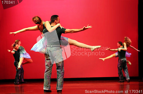 Image of Modern dancers