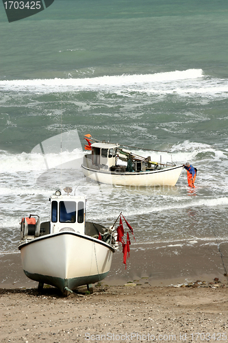 Image of fishing boats